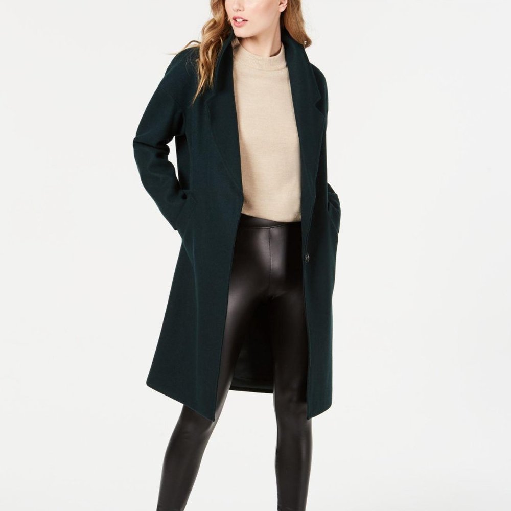 NWT Kendall + Kylie Single Breasted Coat - Picture 1 of 3